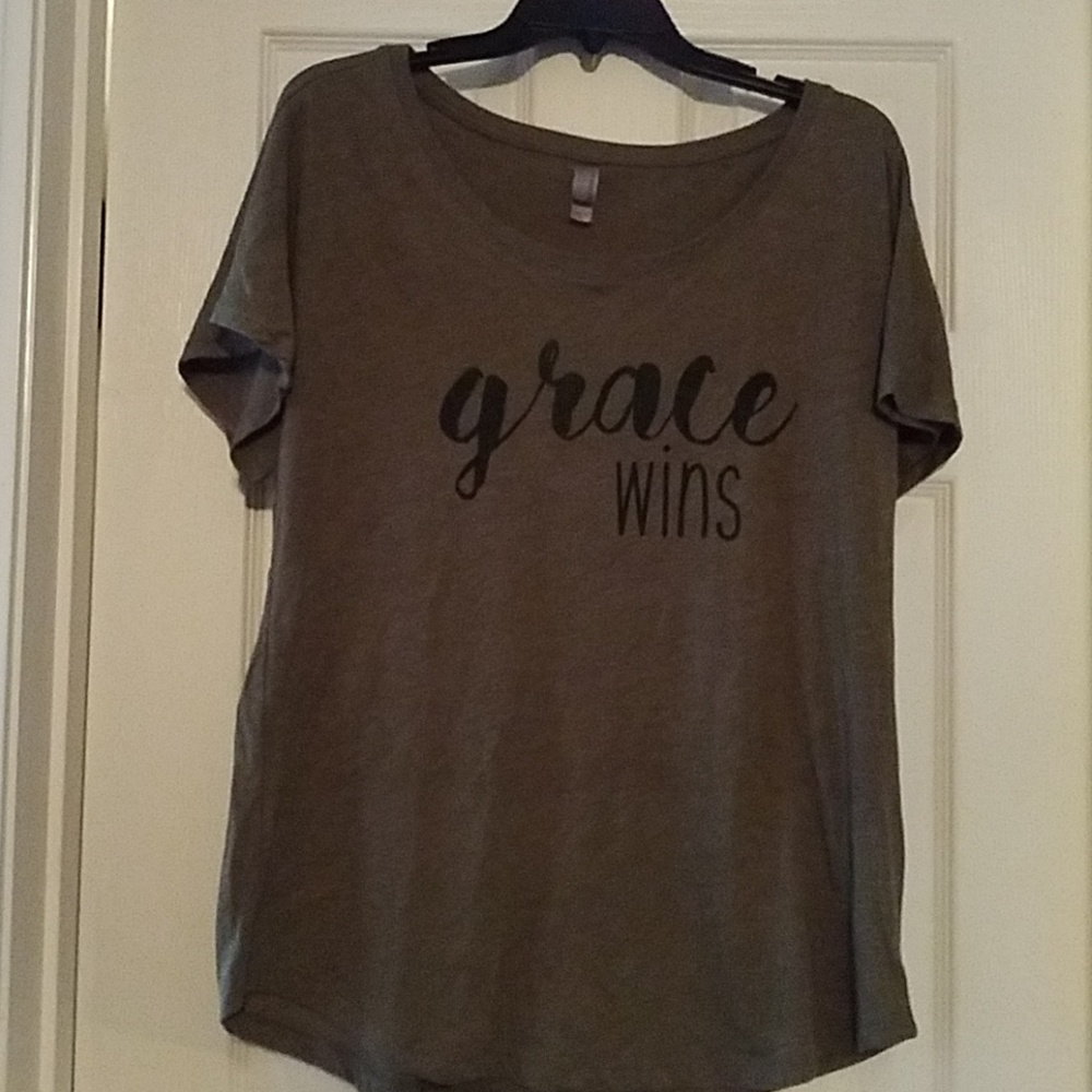 "Grace Wins" tshirt